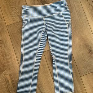J crew x New Balance Cropped Stripe Legging XS
